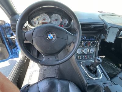 2002 BMW M Roadster in Estoril Blue Metallic over Black Nappa