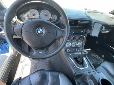 2002 BMW M Roadster in Estoril Blue Metallic over Black Nappa