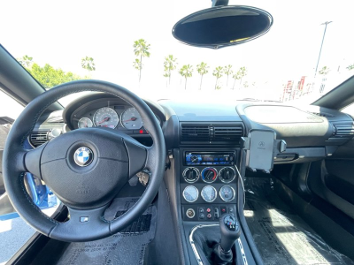 2002 BMW M Roadster in Estoril Blue Metallic over Black Nappa