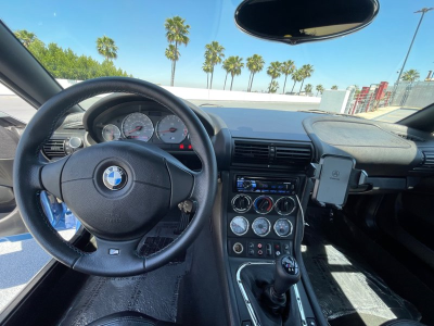 2002 BMW M Roadster in Estoril Blue Metallic over Black Nappa
