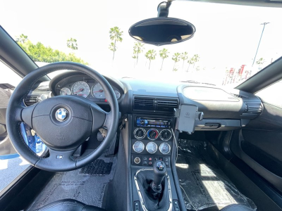 2002 BMW M Roadster in Estoril Blue Metallic over Black Nappa