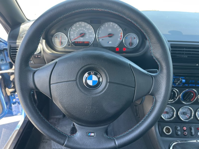 2002 BMW M Roadster in Estoril Blue Metallic over Black Nappa