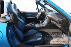 2002 BMW M Roadster in Laguna Seca Blue over Laguna Seca Blue & Black Nappa