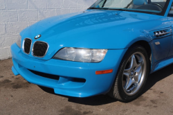 2002 BMW M Roadster in Laguna Seca Blue over Laguna Seca Blue & Black Nappa