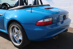 2002 BMW M Roadster in Laguna Seca Blue over Laguna Seca Blue & Black Nappa