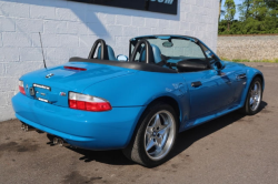 2002 BMW M Roadster in Laguna Seca Blue over Laguna Seca Blue & Black Nappa