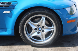 2002 BMW M Roadster in Laguna Seca Blue over Laguna Seca Blue & Black Nappa