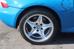 2002 BMW M Roadster in Laguna Seca Blue over Laguna Seca Blue & Black Nappa