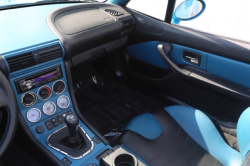 2002 BMW M Roadster in Laguna Seca Blue over Laguna Seca Blue & Black Nappa