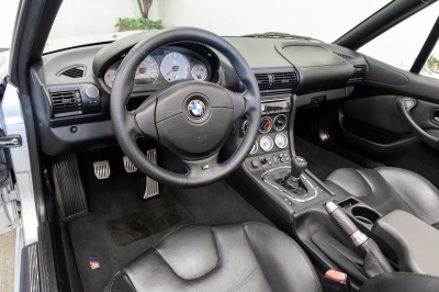 2002 BMW M Roadster in Titanium Silver Metallic over Black Nappa