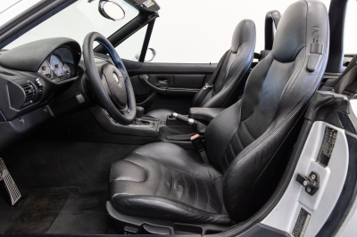 2002 BMW M Roadster in Titanium Silver Metallic over Black Nappa