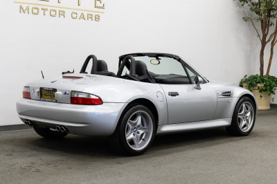 2002 BMW M Roadster in Titanium Silver Metallic over Black Nappa