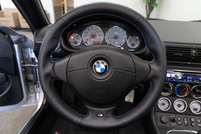 2002 BMW M Roadster in Titanium Silver Metallic over Black Nappa