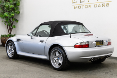2002 BMW M Roadster in Titanium Silver Metallic over Black Nappa