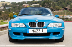 2002 BMW M Roadster in Laguna Seca Blue over Dark Gray & Black Nappa