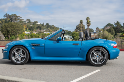 2002 BMW M Roadster in Laguna Seca Blue over Dark Gray & Black Nappa