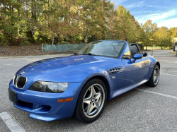 2002 BMW M Roadster in Estoril Blue Metallic over Dark Gray & Black Nappa