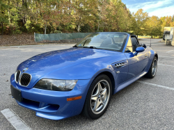 2002 BMW M Roadster in Estoril Blue Metallic over Dark Gray & Black Nappa