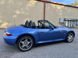 2002 BMW M Roadster in Estoril Blue Metallic over Dark Gray & Black Nappa