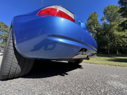 2002 BMW M Roadster in Estoril Blue Metallic over Dark Gray & Black Nappa