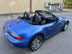 2002 BMW M Roadster in Estoril Blue Metallic over Dark Gray & Black Nappa