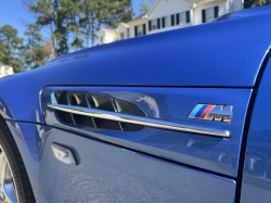 2002 BMW M Roadster in Estoril Blue Metallic over Dark Gray & Black Nappa