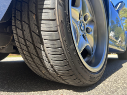 2002 BMW M Roadster in Estoril Blue Metallic over Dark Gray & Black Nappa