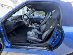 2002 BMW M Roadster in Estoril Blue Metallic over Dark Gray & Black Nappa