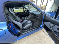 2002 BMW M Roadster in Estoril Blue Metallic over Dark Gray & Black Nappa