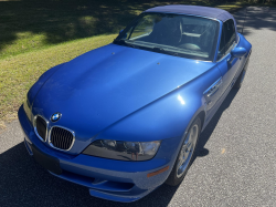 2002 BMW M Roadster in Estoril Blue Metallic over Dark Gray & Black Nappa