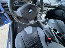 2002 BMW M Roadster in Estoril Blue Metallic over Dark Gray & Black Nappa