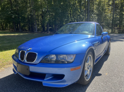 2002 BMW M Roadster in Estoril Blue Metallic over Dark Gray & Black Nappa