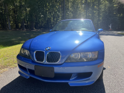 2002 BMW M Roadster in Estoril Blue Metallic over Dark Gray & Black Nappa