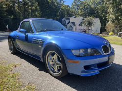 2002 BMW M Roadster in Estoril Blue Metallic over Dark Gray & Black Nappa