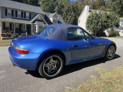 2002 BMW M Roadster in Estoril Blue Metallic over Dark Gray & Black Nappa