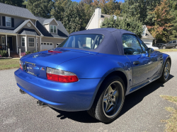 2002 BMW M Roadster in Estoril Blue Metallic over Dark Gray & Black Nappa