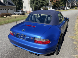 2002 BMW M Roadster in Estoril Blue Metallic over Dark Gray & Black Nappa