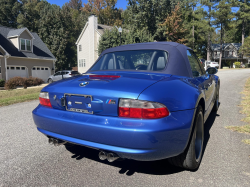 2002 BMW M Roadster in Estoril Blue Metallic over Dark Gray & Black Nappa