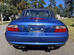 2002 BMW M Roadster in Estoril Blue Metallic over Dark Gray & Black Nappa