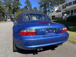 2002 BMW M Roadster in Estoril Blue Metallic over Dark Gray & Black Nappa