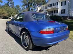 2002 BMW M Roadster in Estoril Blue Metallic over Dark Gray & Black Nappa