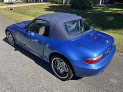 2002 BMW M Roadster in Estoril Blue Metallic over Dark Gray & Black Nappa