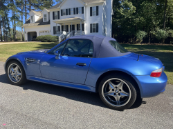 2002 BMW M Roadster in Estoril Blue Metallic over Dark Gray & Black Nappa