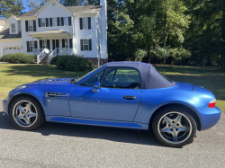 2002 BMW M Roadster in Estoril Blue Metallic over Dark Gray & Black Nappa