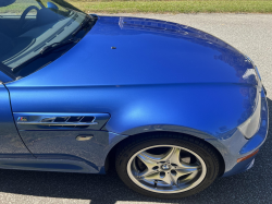 2002 BMW M Roadster in Estoril Blue Metallic over Dark Gray & Black Nappa