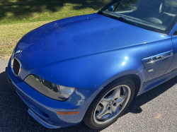 2002 BMW M Roadster in Estoril Blue Metallic over Dark Gray & Black Nappa