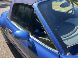 2002 BMW M Roadster in Estoril Blue Metallic over Dark Gray & Black Nappa