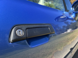 2002 BMW M Roadster in Estoril Blue Metallic over Dark Gray & Black Nappa