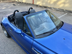 2002 BMW M Roadster in Estoril Blue Metallic over Dark Gray & Black Nappa