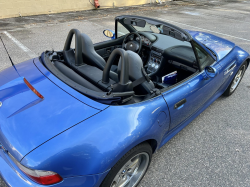 2002 BMW M Roadster in Estoril Blue Metallic over Dark Gray & Black Nappa